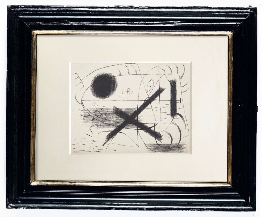 Lithographie Miró - 1 (First Lithographic piece ever known)