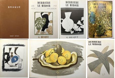 Livre Illustré Braque - 5 DERRIÈRE LE MIROIR BRAQUE. 12 LITHOGRAPHIES (1947-1956)