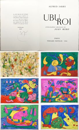 Livre Illustré Miró - A. Jarry. UBU ROI. 13 Lithographies originales en couleurs (1966)