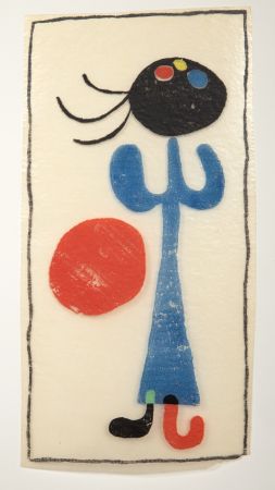 Gravure Sur Bois Miró - A Toute Epreuve (D 204)