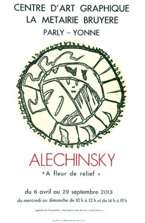 Affiche Alechinsky - Affiche À FLEUR DE RELIEF