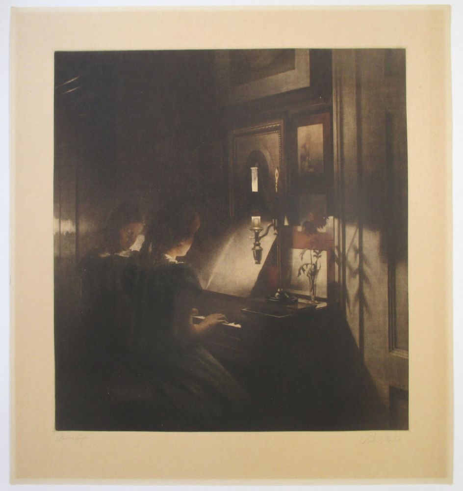 Gravure Ilsted - Aftenbillede