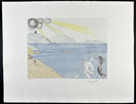 Gravure Dali - After 50 Years of Surrealism The Laurels of Happiness