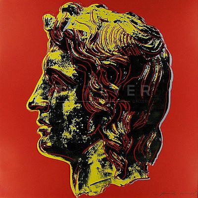 Sérigraphie Warhol - Alexander The Great (FS II.292)