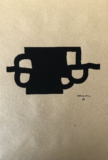 Sérigraphie Chillida - Antzo II