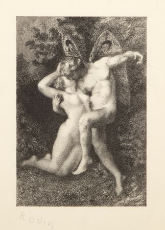 Gravure Rodin - Aristophane II