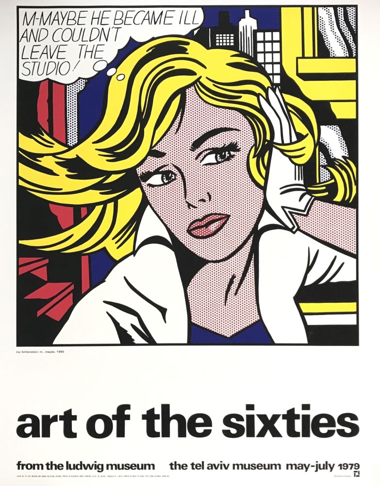 Sérigraphie Lichtenstein - Art of the Sixties