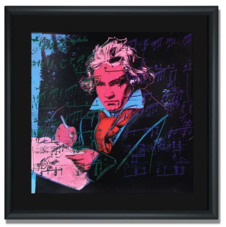 Sérigraphie Warhol - Beethoven (FS II.392)