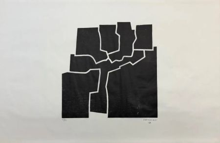 Gravure Chillida - Beltza V