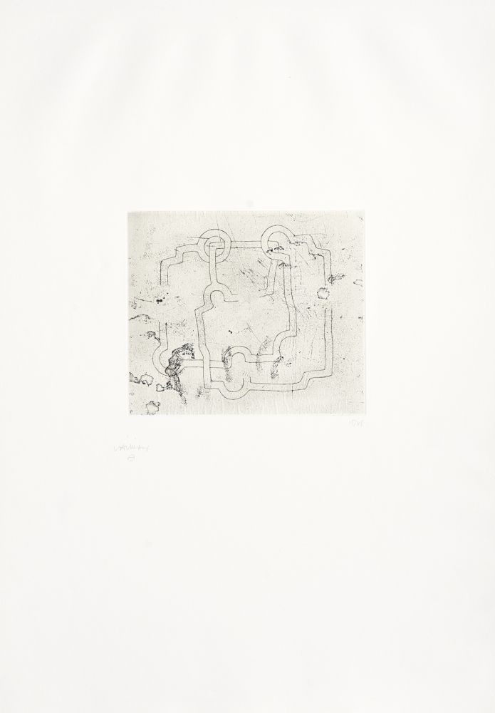 Gravure Chillida - Bidearte I 