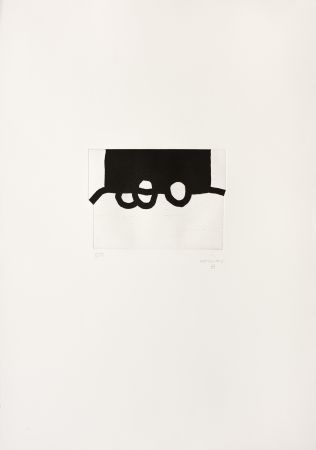 Gravure Chillida - Bikaina IV