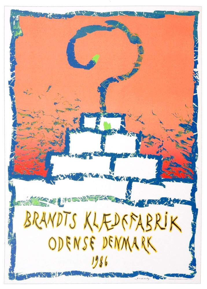 Affiche Alechinsky - Brandts Klædefabrik