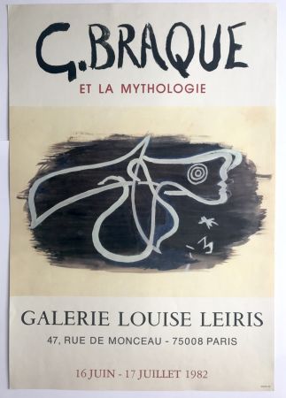 Affiche Braque - Braque et la Mythologie / Galerie Louise Leiris