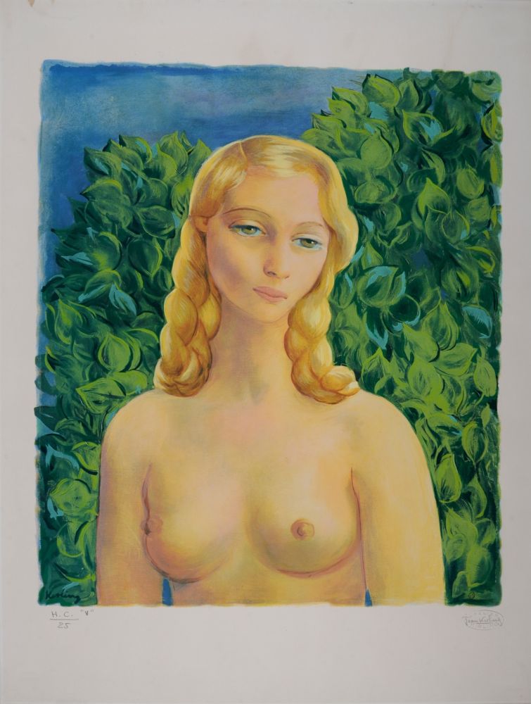 Aucune Technique Kisling - Buste d'Eve, 1951