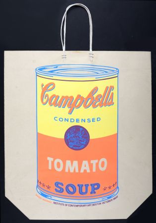 Sérigraphie Warhol - Campbell's Soup Bag, 1966