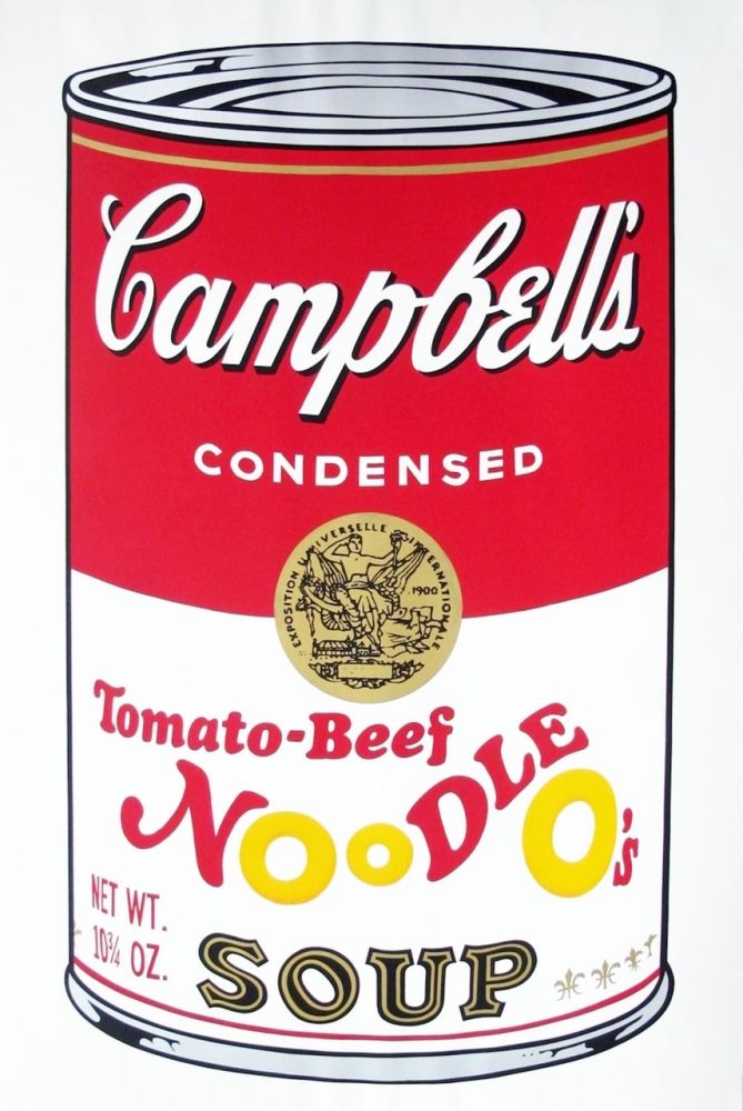 Sérigraphie Warhol - Campbell's Soup I: Tomato (FS II.46)