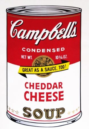 Sérigraphie Warhol - Campbell’s Soup II: Cheddar Cheese 