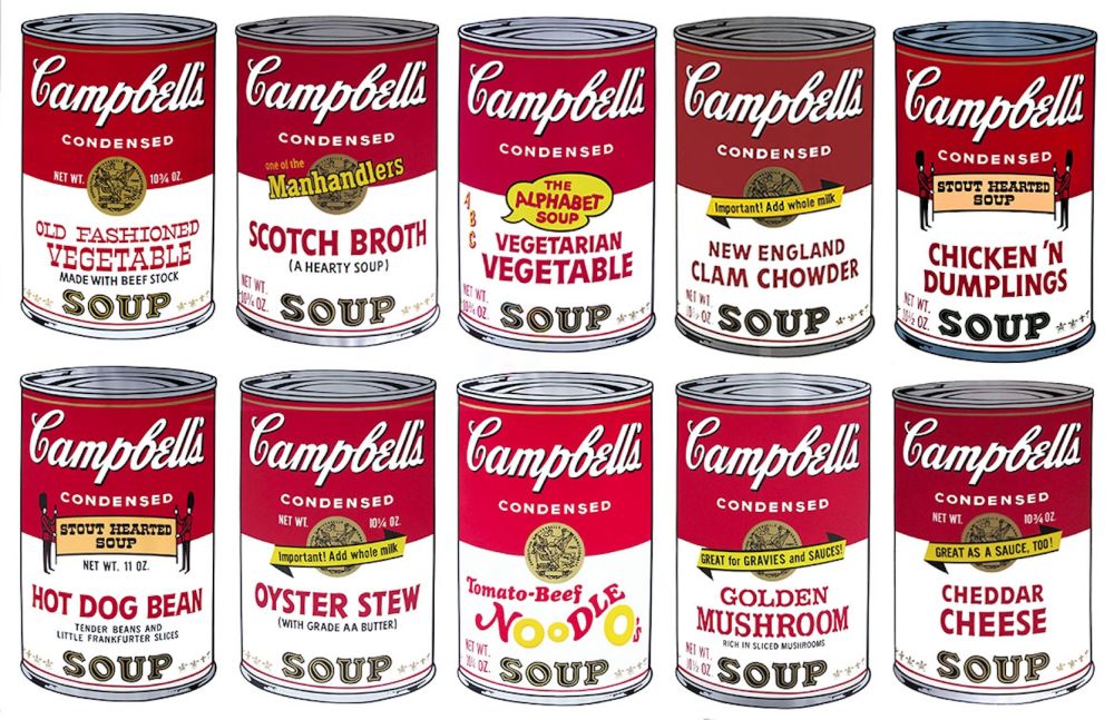 Sérigraphie Warhol - Campbell’s Soup II Complete Portfolio