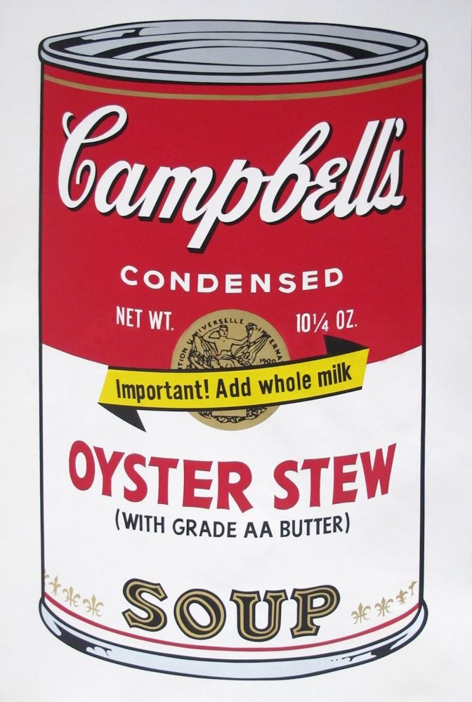 Sérigraphie Warhol - Campbell’s Soup II: Oyster Stew (FS II.60)