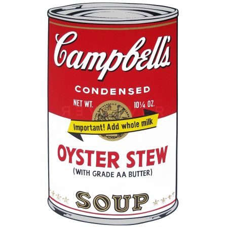 Sérigraphie Warhol - Campbell’s Soup II: Oyster Stew (FS II.60)