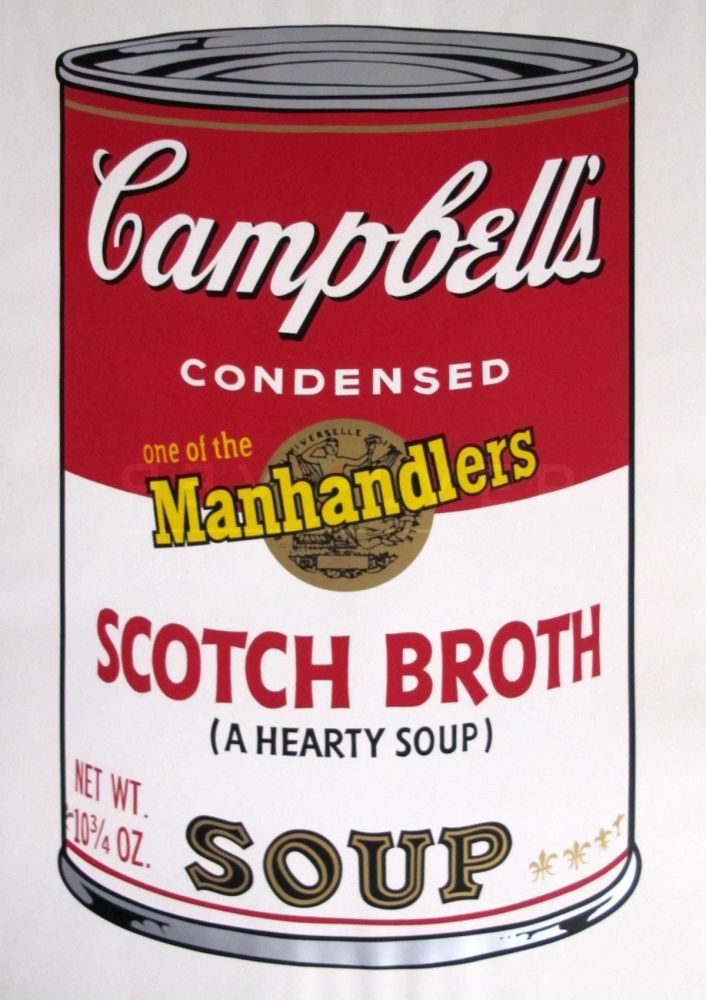 Sérigraphie Warhol - Campbells Soup II: Scotch Broth Soup (FS II.55)