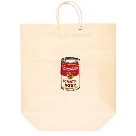 Sérigraphie Warhol - Campbells Soup Shopping Bag (FS II.4)