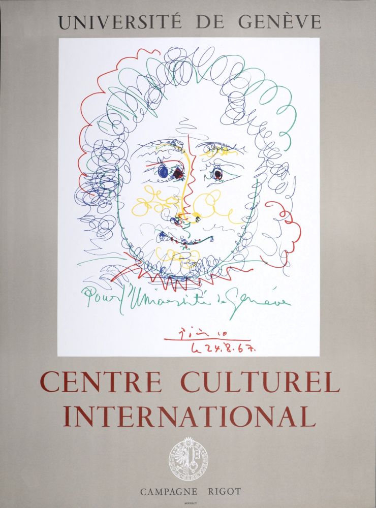 Lithographie Picasso - Centre Culturel International