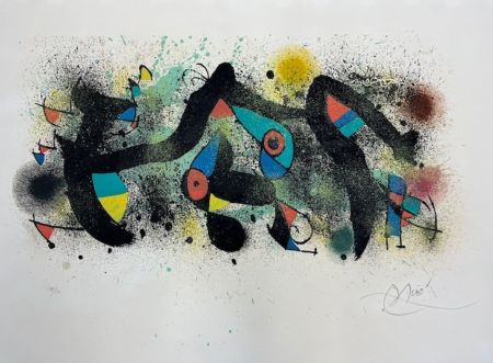 Lithographie Miró - Cerámicas de Miró y Artigas