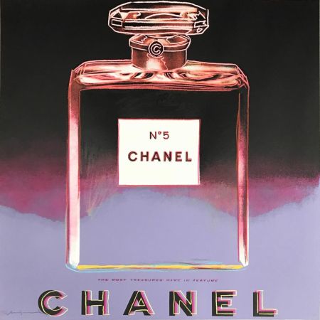 Sérigraphie Warhol - Chanel, II.354 from the Ads Portfolio