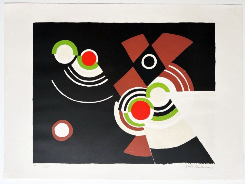 Lithographie Delaunay - Cinéma