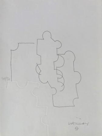 Eau-Forte Chillida - Cioran XXVIII