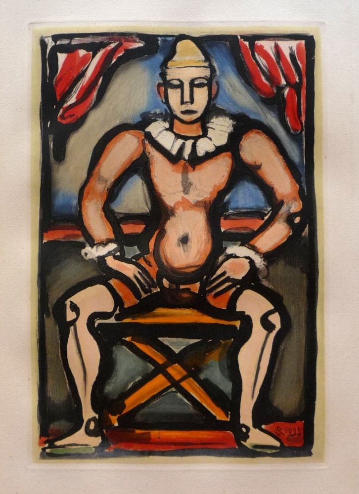 Eau-Forte Et Aquatinte Rouault - Cirque de L’Etoile Filante: Enfant de la Balle