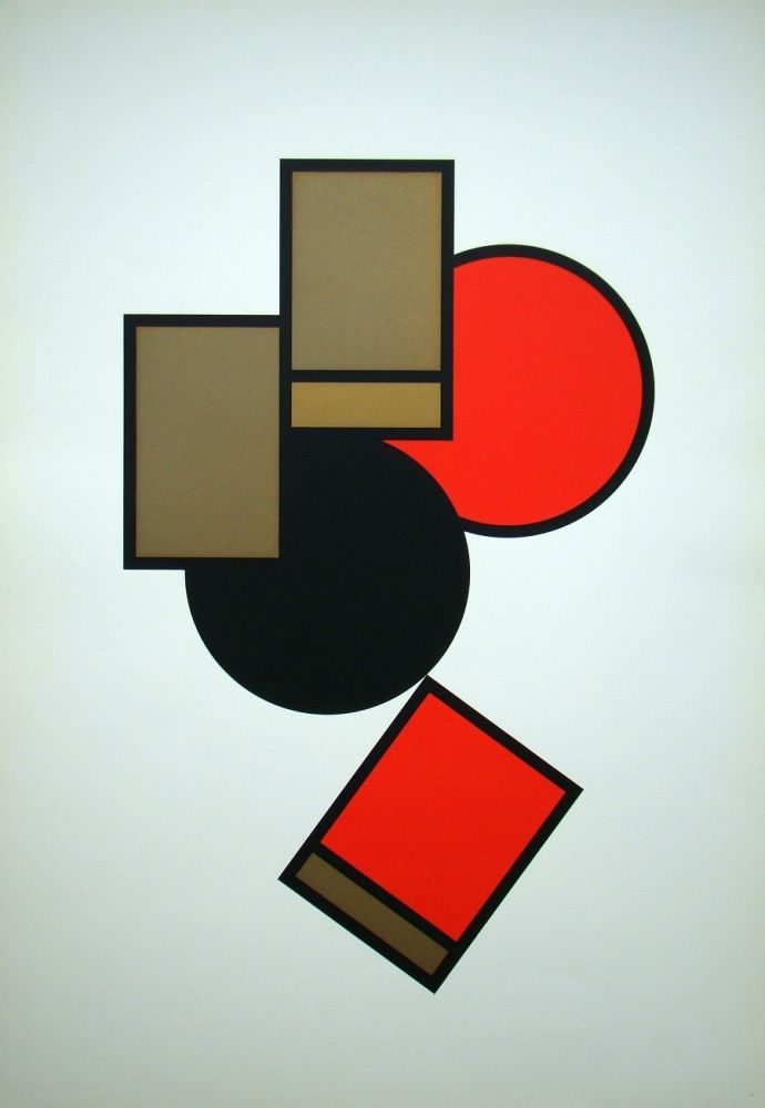 Sérigraphie Buchholz - Composition 1920 / 71