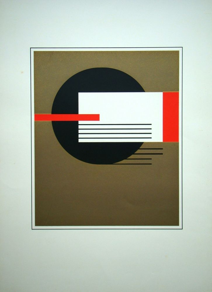 Sérigraphie Buchholz - Composition 1922 /71