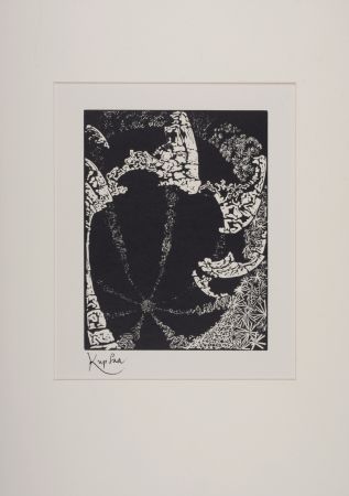 Gravure Sur Bois Kupka - Composition, 1926