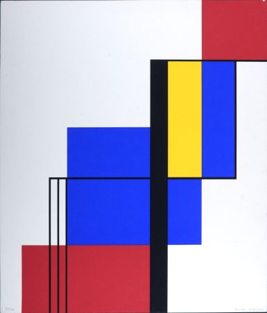 Sérigraphie Mondrian - Composition, 1929