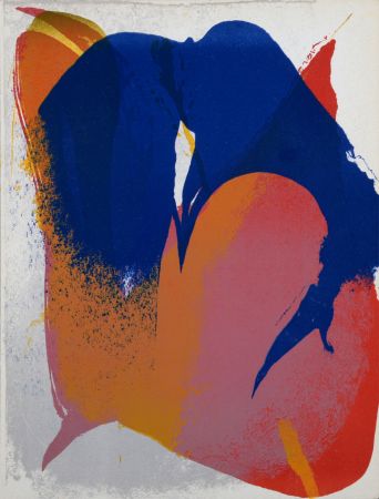 Lithographie Jenkins - Composition, 1964.