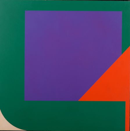 Sérigraphie Pfahler - Composition 1967