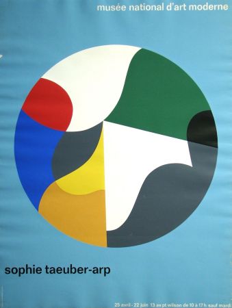 Affiche Taeuber-Arp - Composition dans un cercle 