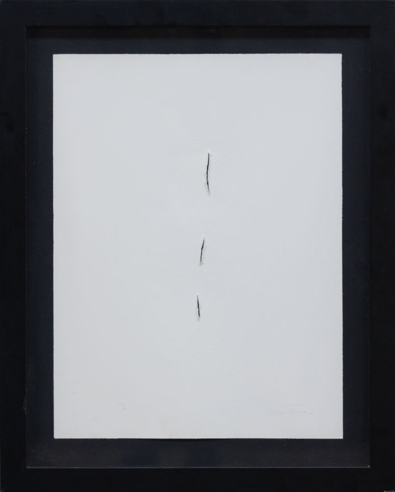 Gravure Fontana - Concetto spaziale, 1967