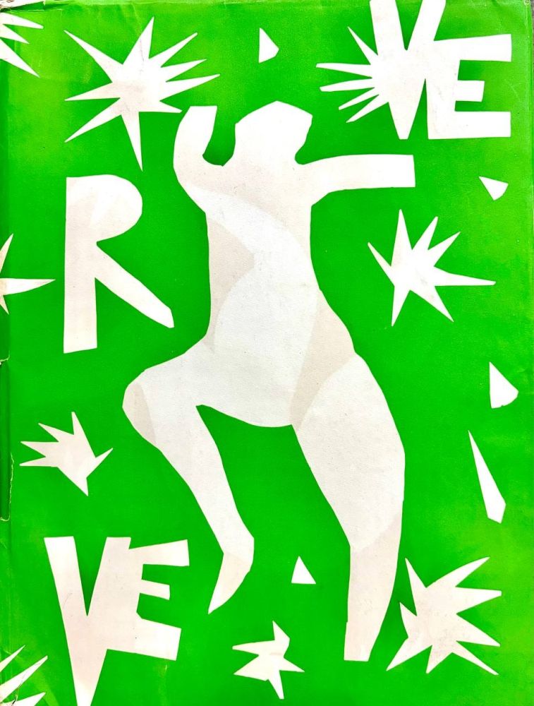 Lithographie Matisse - Couverture I Revue Verve. Vol. IV no. 13