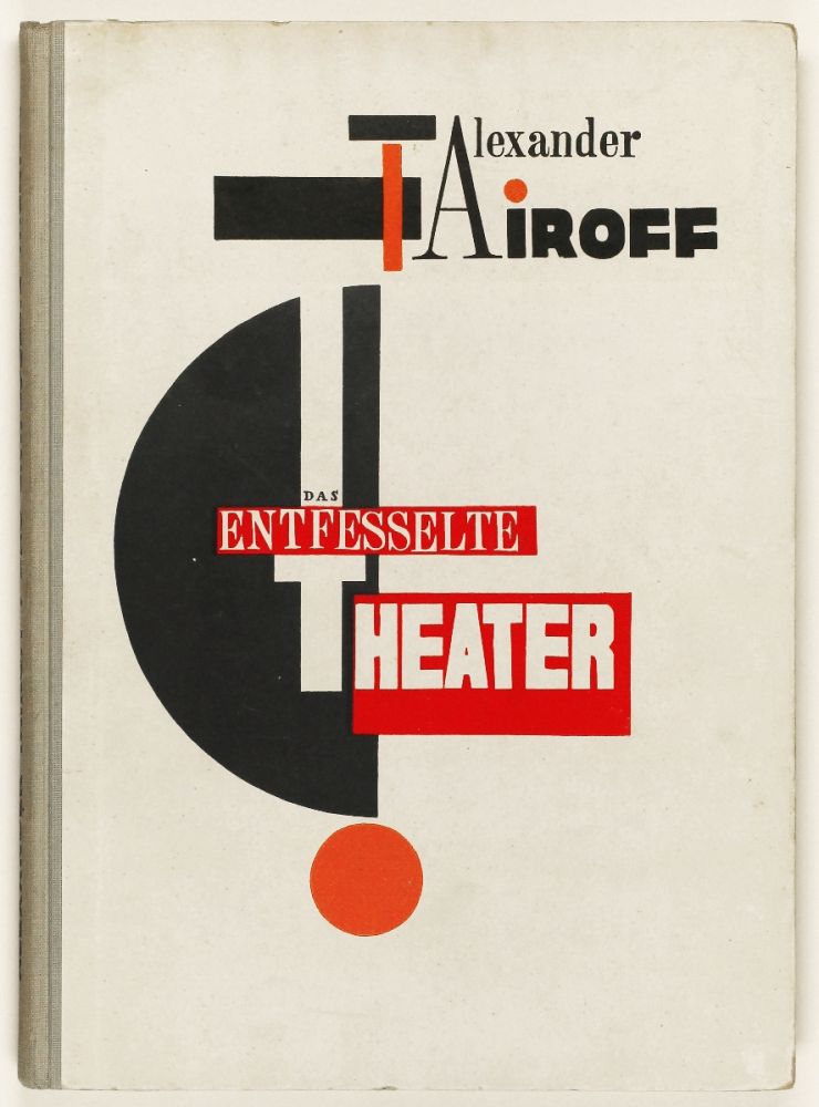 Livre Illustré El Lissitzky - Das entfesselte Theater (The Unleashed Theatre)