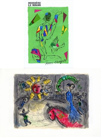 Livre Illustré Chagall - Derrière le Miroir n° 235 - CHAGALL. 2 LITHOGRAPHIES ORIGINALES (1979)