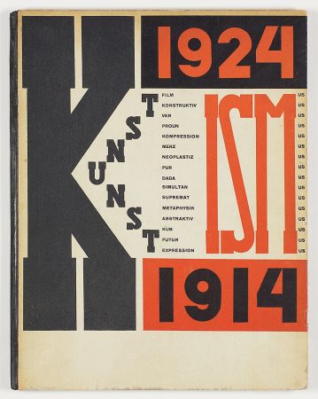 Livre Illustré El Lissitzky - Die Kunstismen / Les Ismes de l'Art / The Isms of Art