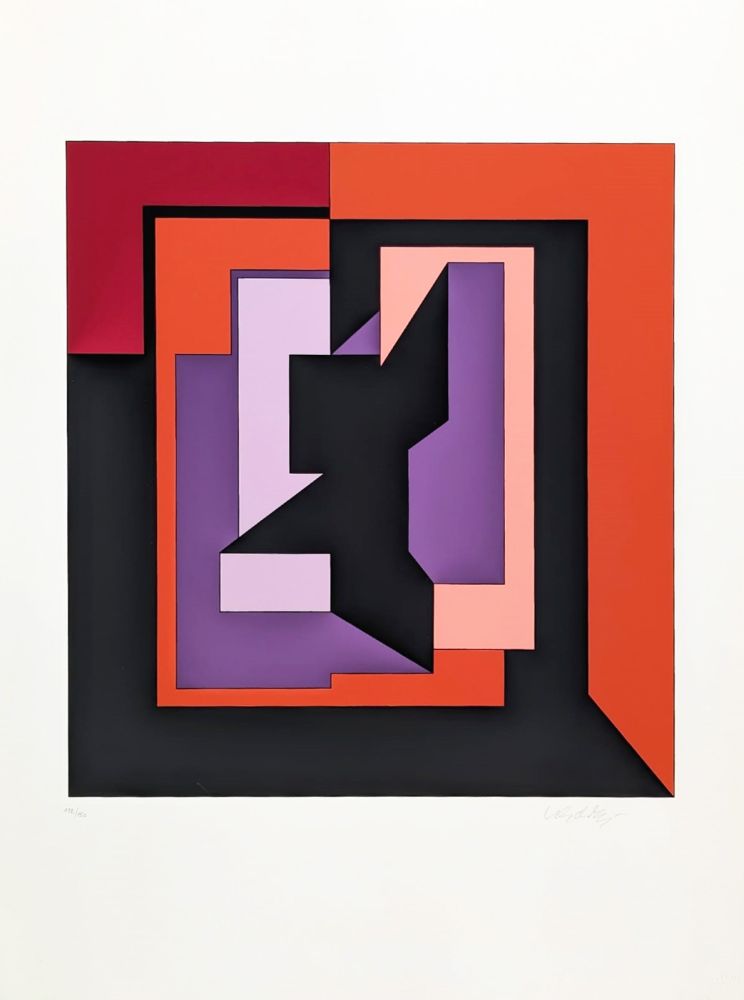 Sérigraphie Vasarely - Eika 