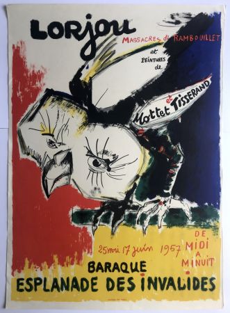 Affiche Lorjou - Esplanade des Invalides