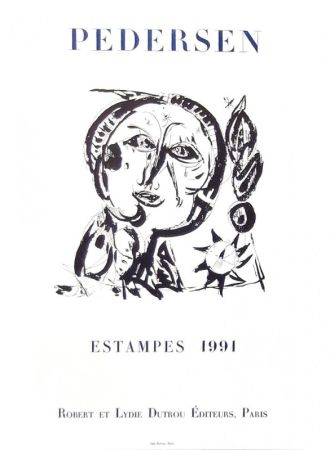 Affiche Pedersen - Estampes 1991