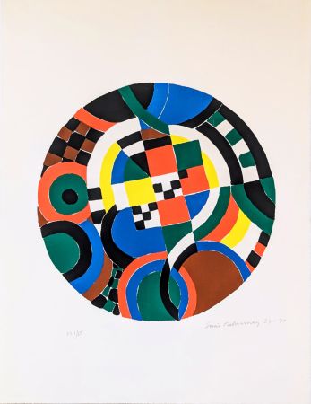 Lithographie Delaunay - Euterpe 