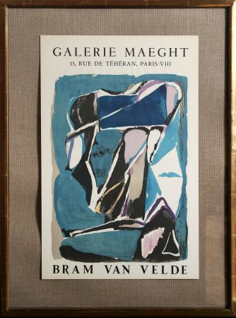 Aucune Technique Van Velde - Exhibition Galerie Maeght