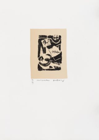 Lithographie Alechinsky - Expériences sans l'expérience 06